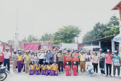 เทศบาลตำบลฉวาง จัดโครงการพัฒนานวัตกรรมที่แสดงถึงรูปธรรมการแก้ปัญหาอุบัติเหตุจราจรและแอลกอฮอล์