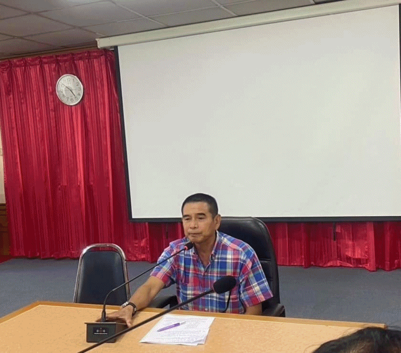 เทศบาลตำบลฉวาง ประชุมเตรียมความพร้อมการเลือกตั้ง