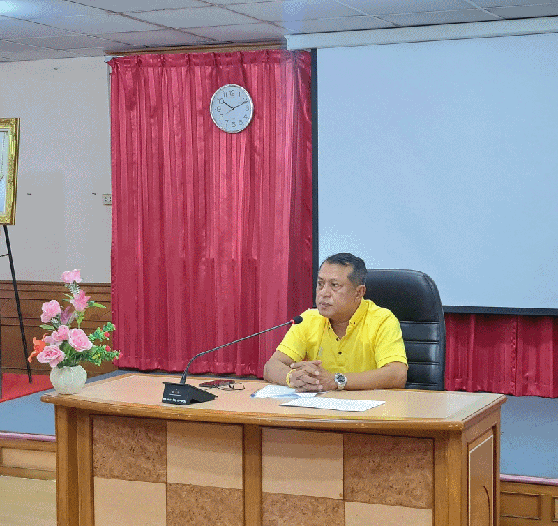 เทศบาลตำบลฉวาง ประชุมการจัดโครงการสืบสานประเพณีวันตรุษจีน ประจำปี 2568