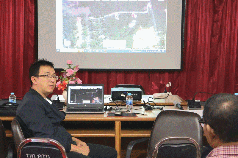 เทศบาลตำบลฉวาง เข้าร่วมประชุมประชาสัมพันธ์โครงการงานก่อสร้างระบบป้องกันน้ำท่วมพื้นที่ชุมชนฉวาง ระยะที่ 1