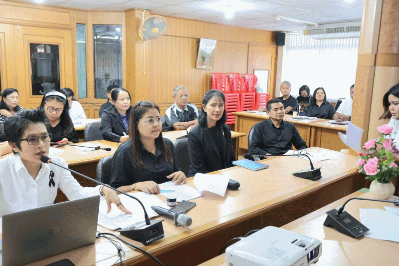 เทศบาลตำบลฉวาง ประชุมเพื่อพิจารณาให้ความเห็นชอบแผนดำเนินงาน ประจำปีงบประมาณ พ.ศ.2569