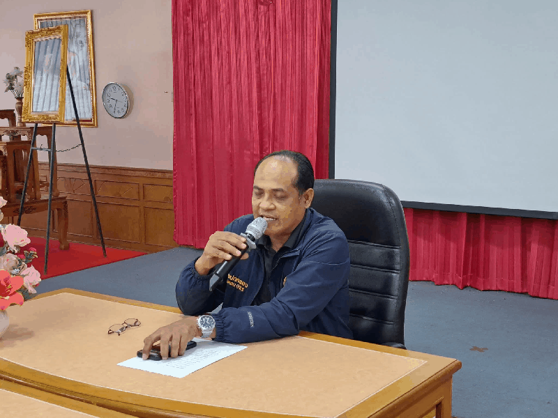 เทศบาลตำบลฉวาง ประชุมและลงพื้นที่ตรวจสอบกรณีบ้านไม่มีเลขที่ยื่นอุทธรณ์ขอรับเงินเยียวยาผู้ประสบอุทกภัย