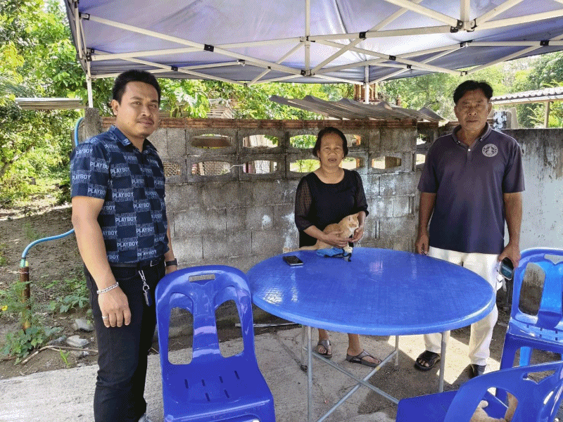 เทศบาลตำบลฉวาง ลงสำรวจพื้นที่ติดตั้งเสาไฟส่องสว่าง