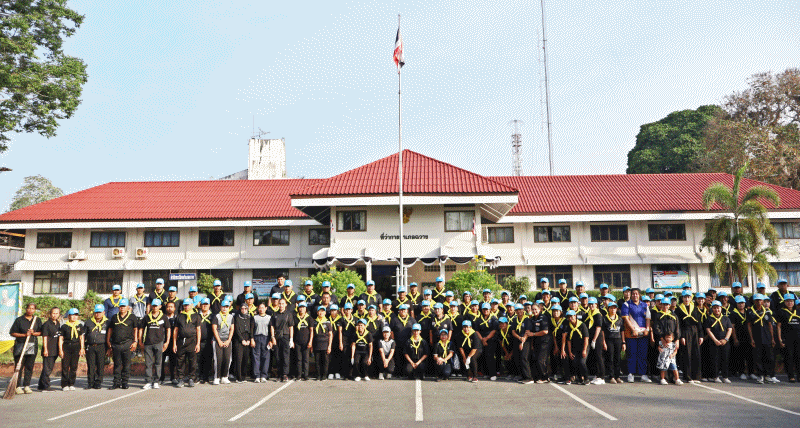 เทศบาลตำบลฉวาง ร่วมกิจกรรมจิตอาสาพัฒนาอำเภอฉวาง