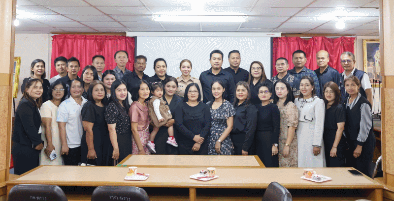 เทศบาลตำบลฉวาง ต้อนรับพนักงานเทศบาลโอนย้ายมาปฏิบัติงาน