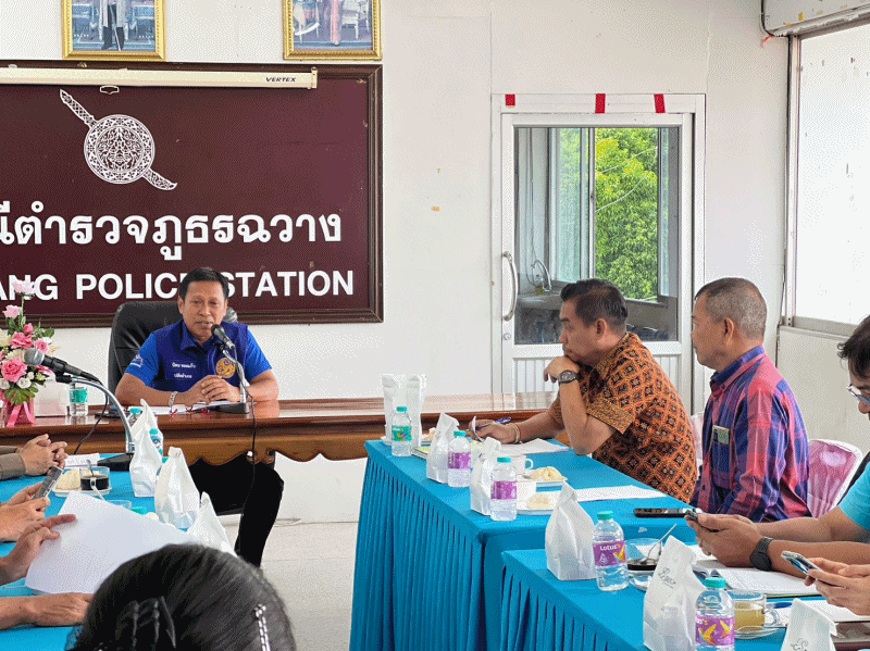 นายกเทศมนตรีตำบลฉวาง เข้าร่วมประชุมคณะกรรมการ กต.ตร.สภ.ฉวาง