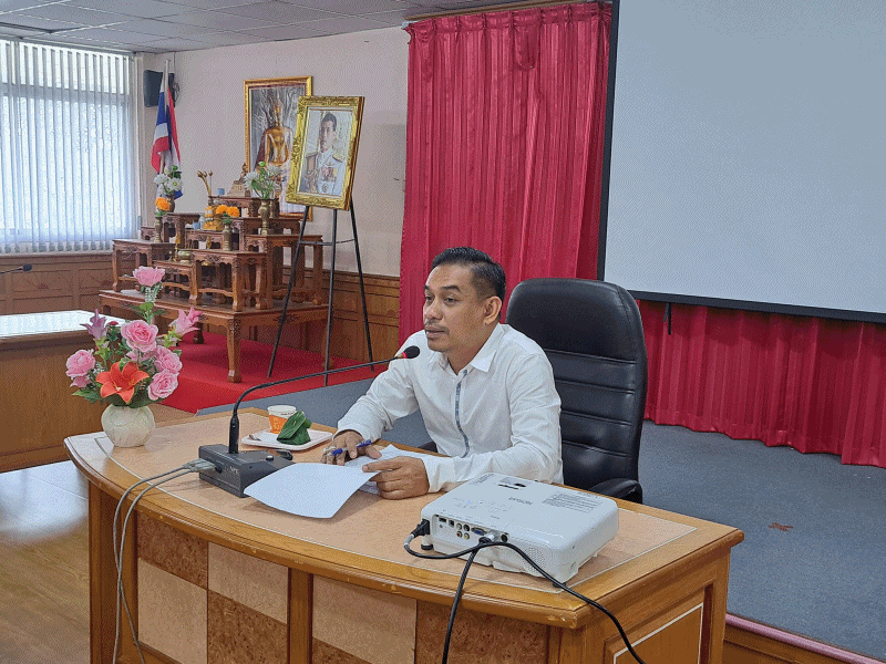 เทศบาลตำบลฉวาง ประชุมกองทุนหลักประกันสุขภาพ