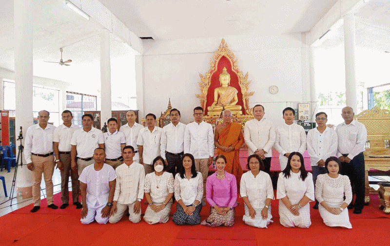 เทศบาลตำบลฉวาง เข้าร่วมโครงการเข้าวัดฟังธรรมวันธรรมสวนะ ประจำปีงบประมาณ พ.ศ.2567