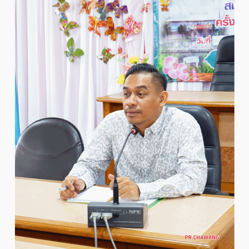 เทศบาลตำบลฉวาง ประชุมการดำเนินงานประเพณีสารทเดือนสิบ