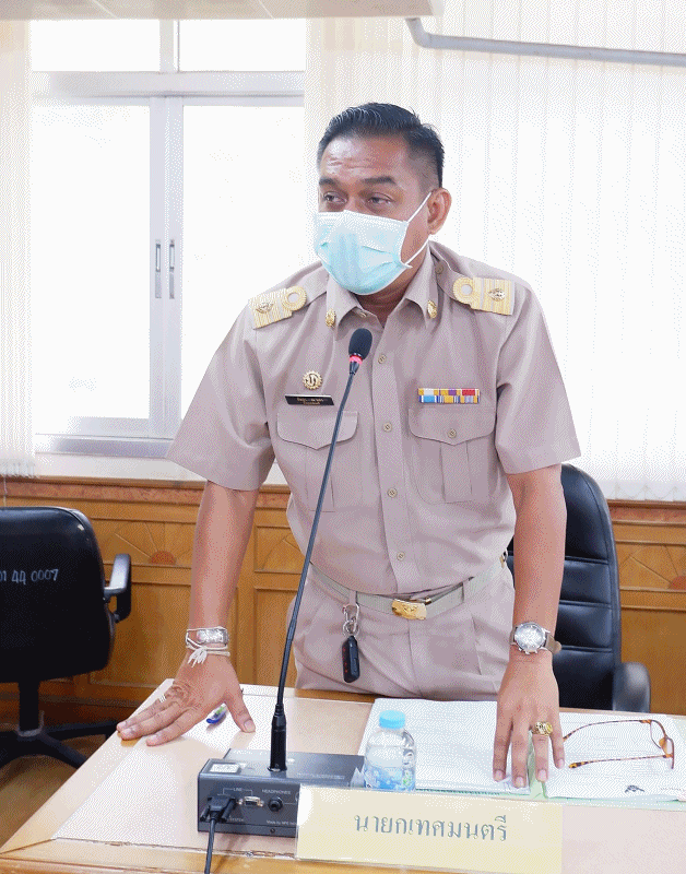 การประชุมสภาเทศบาลตำบลฉวาง สมัยสามัญ สมัยที่ 3 ครั้งที่ 1/2564