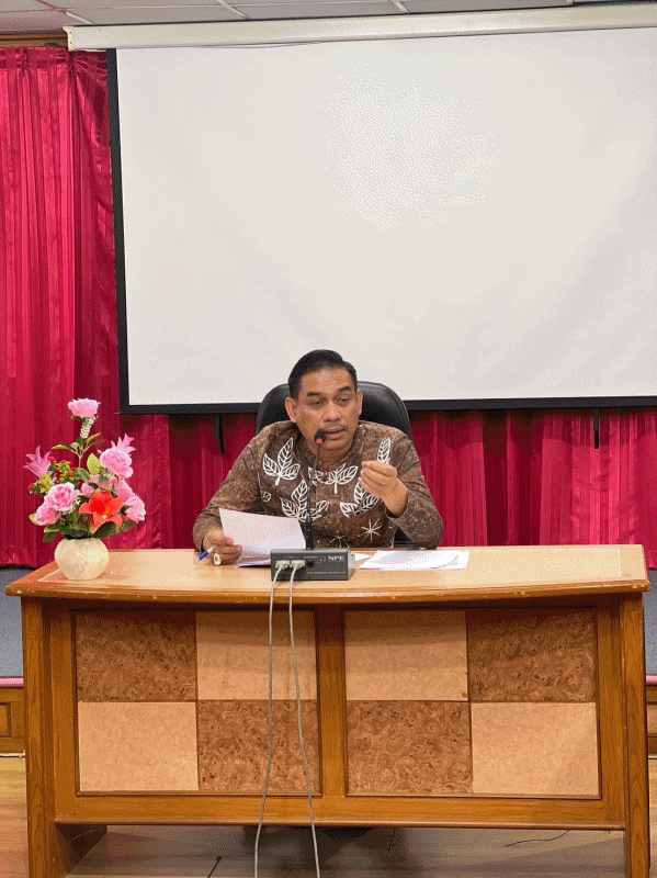 เทศบาลตำบลฉวาง ประชุมการปฏิบัติงานด้านต่างๆ ประจำเดือน