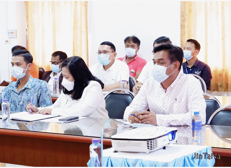 เทศบาลตำบลฉวาง เข้าร่วมประชุมศูนย์ปฏิบัติการควบคุมโรคอำเภอฉวาง