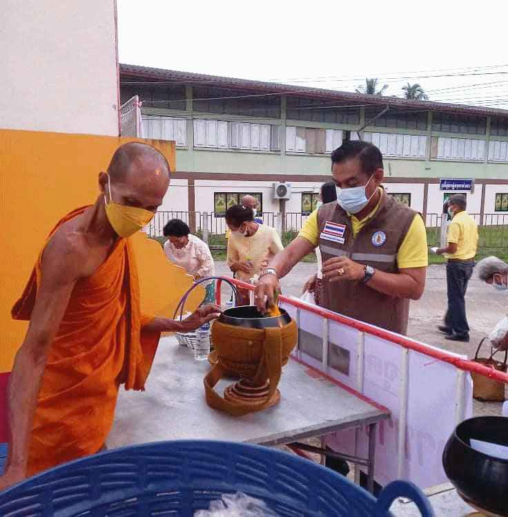 เทศบาลตำบลฉวาง ดำเนินงานประเพณีสารทเดือนสิบวัดวังม่วง แรม 15 ค่ำเดือน10
