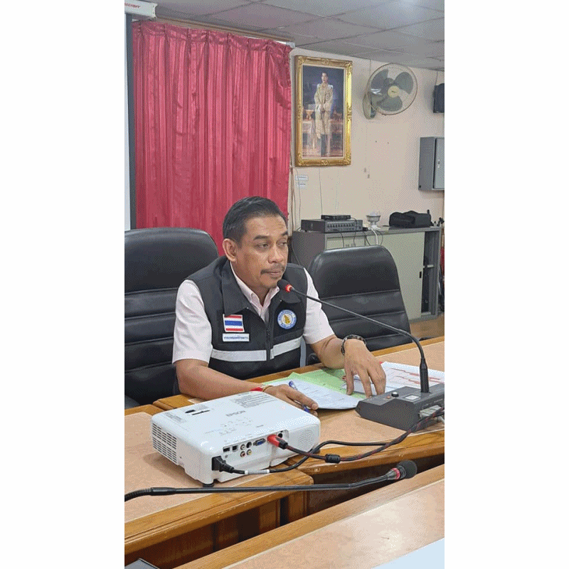เทศบาลตำบลฉวาง ประชุมการปฏิบัติงานด้านต่างๆ ของเทศบาล